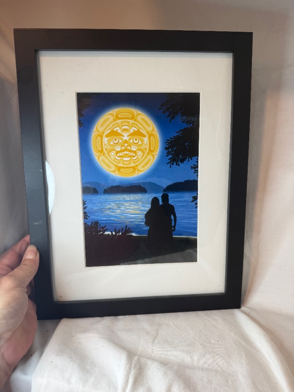 Kwakiuti K'omoks Andy Everson Indigenous Art Print 8x10 Framed Island Art